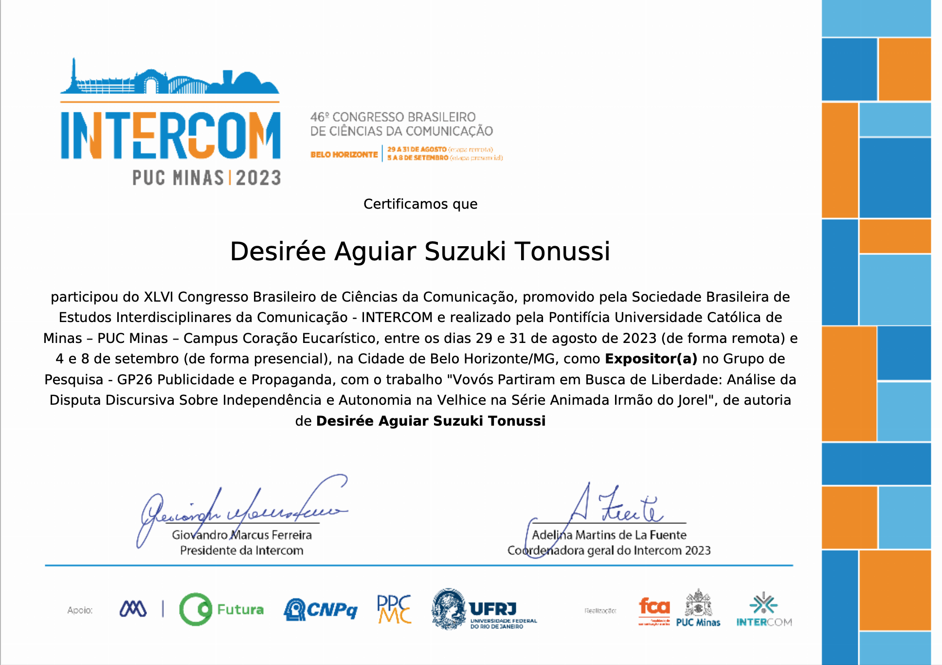 Intercom | 46° Congresso Brasileiro de Ciências da Comunicação (2023)