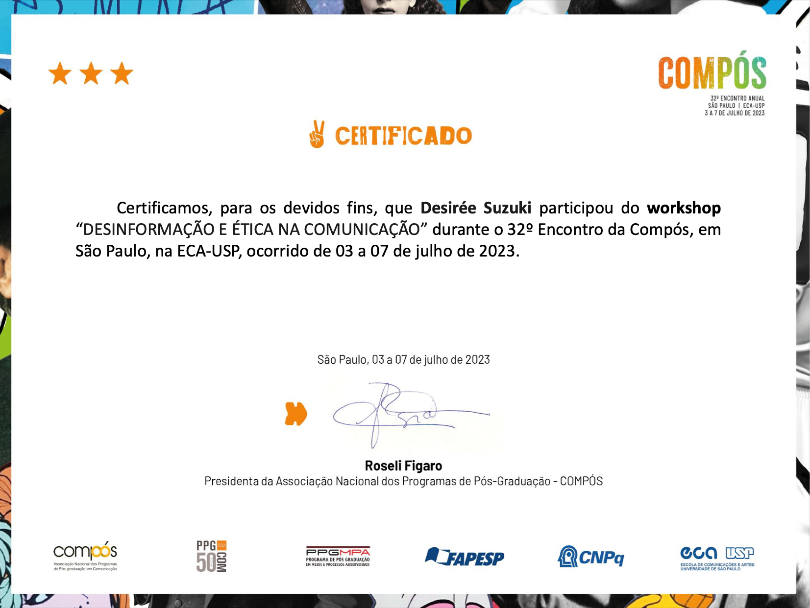 Desinformação e Ética na Comunicação | COMPÓS (2023)
